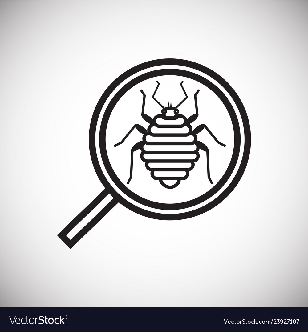 Debugging icon on white background for graphic vector image Debugging icon on white background for graphic