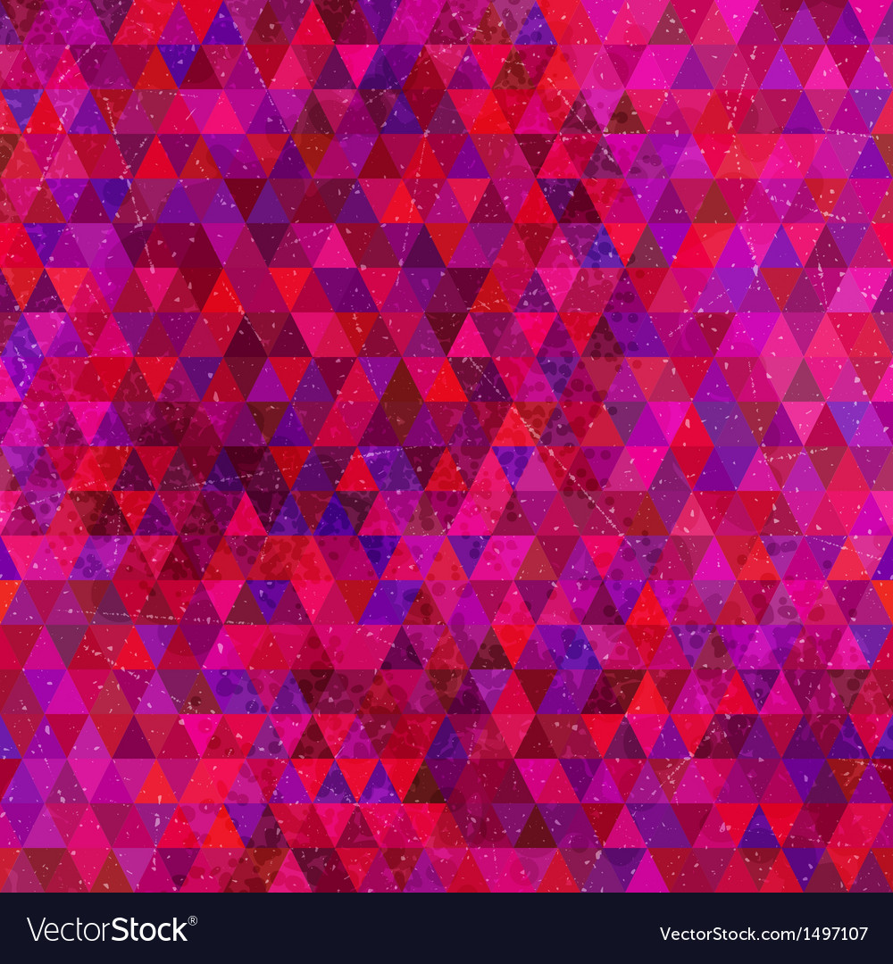 Retro triangles seamless pattern