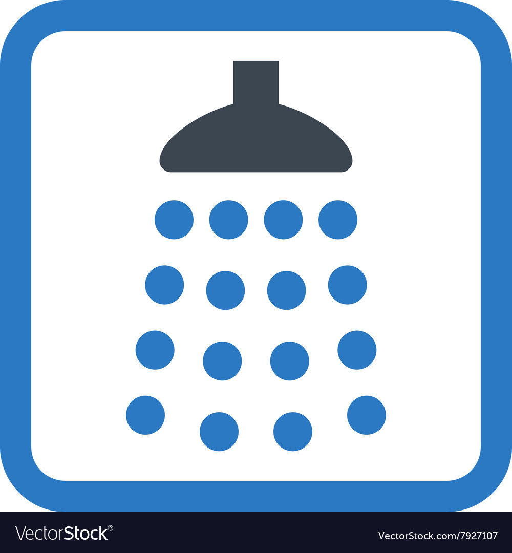 Shower flat icon