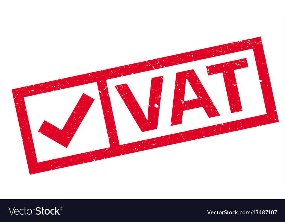 Vat rubber stamp