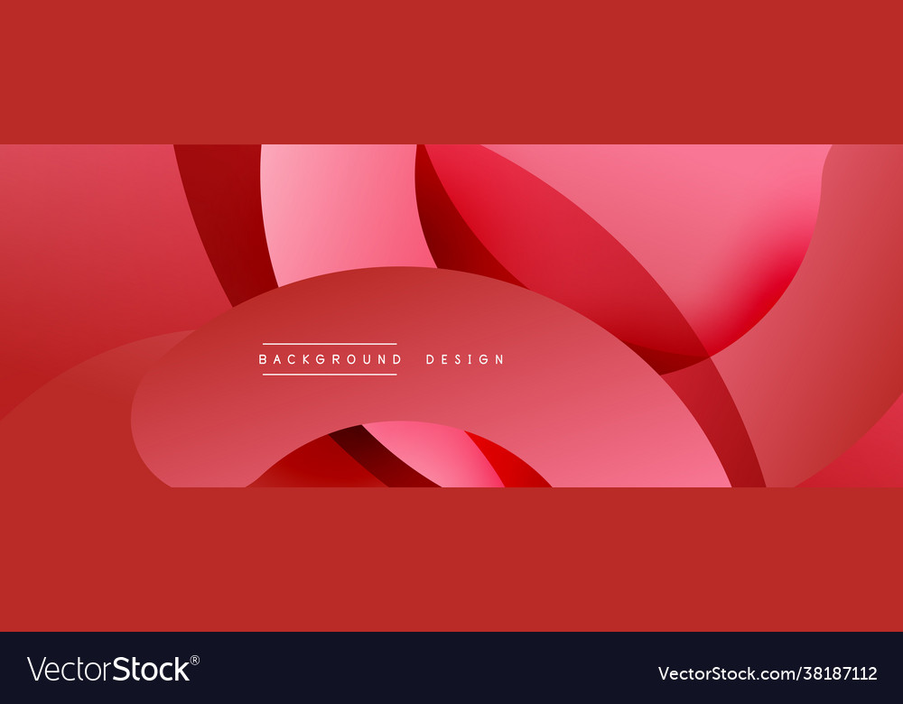 Abstract overlapping lines and circles geometric