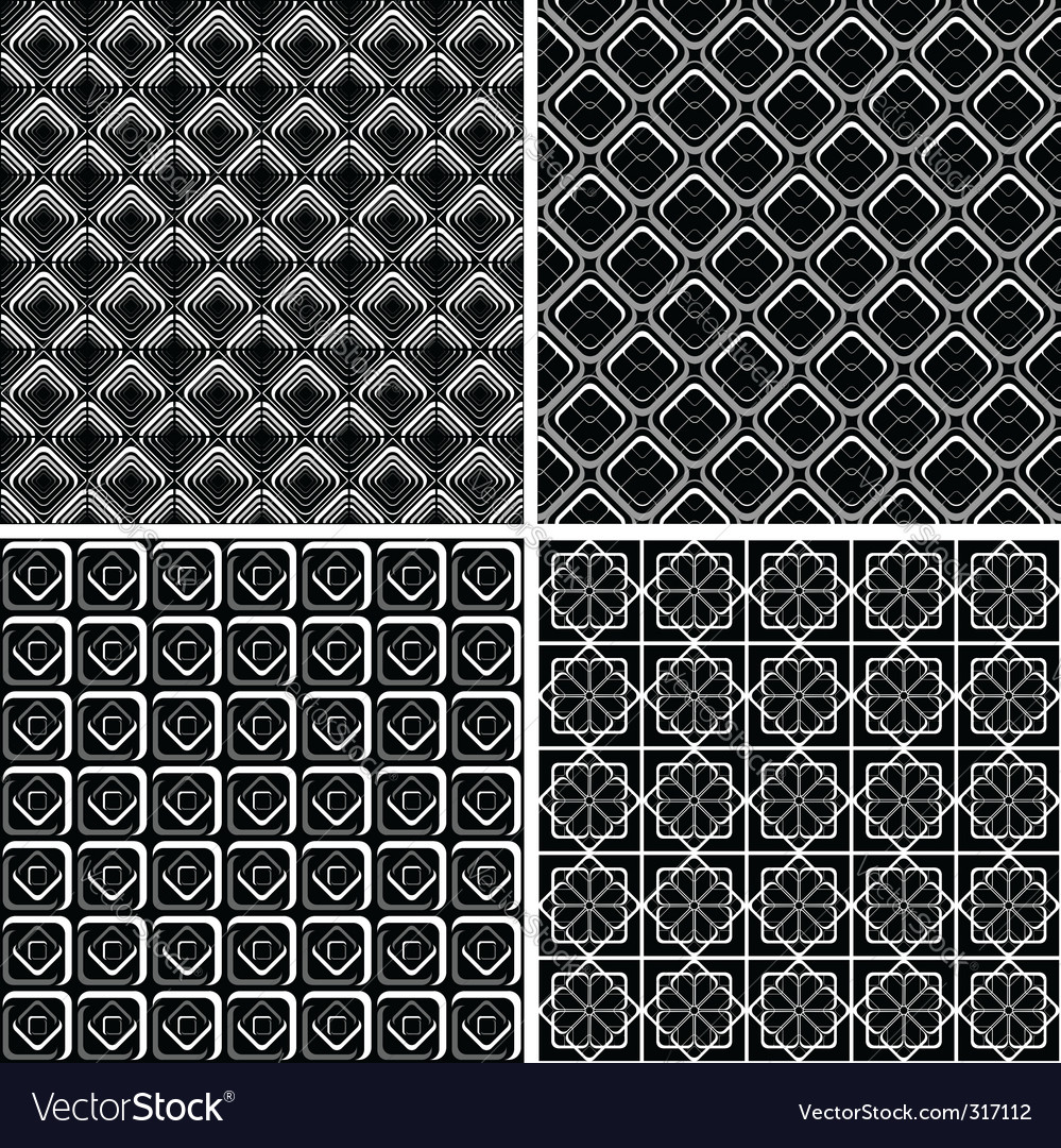 Geometric Check Pattern Set
