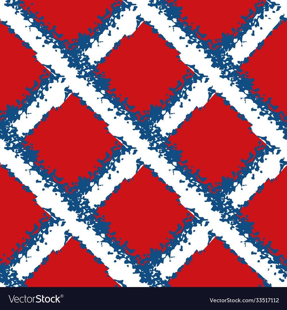 Wicker weave seamless pattern background vector image Wicker weave seamless pattern background