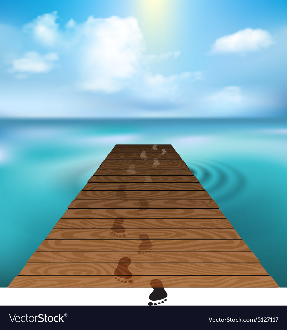 Coastal Wooden Pier