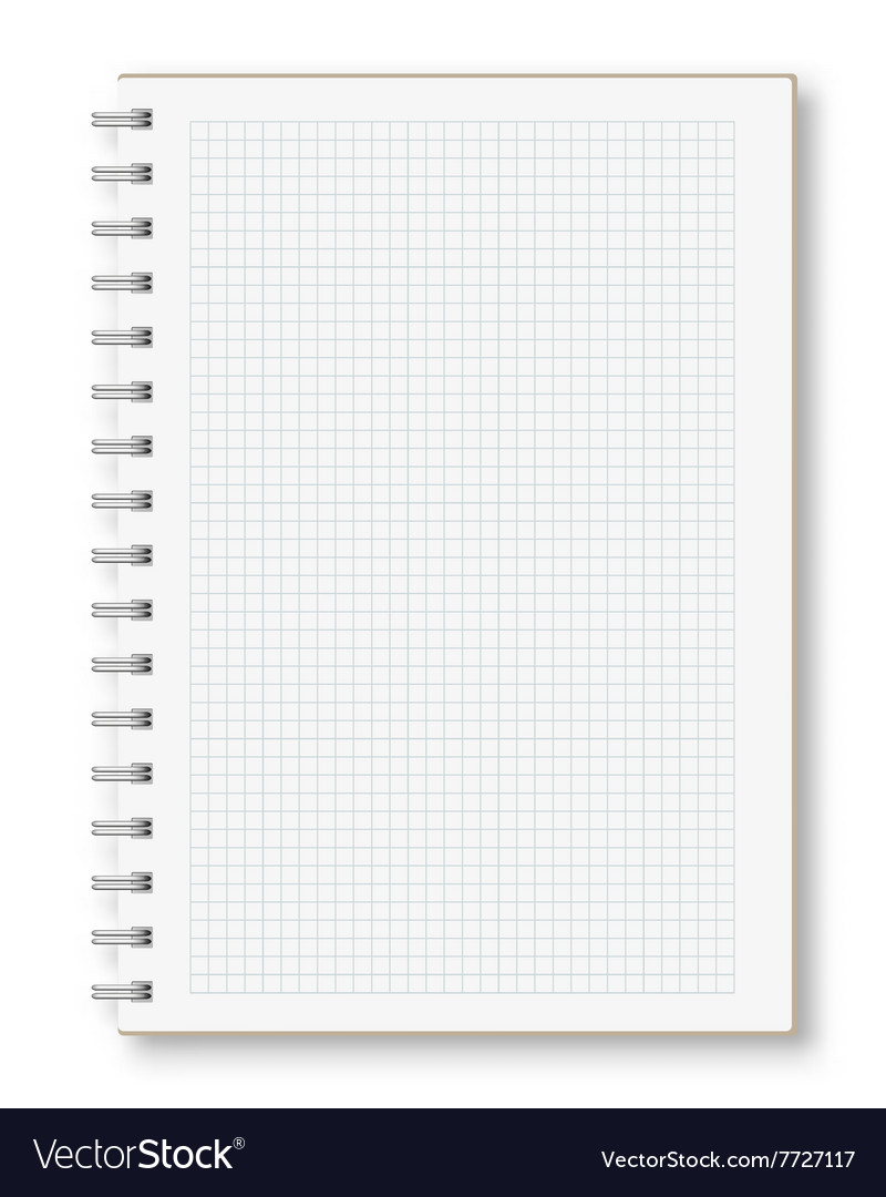 Notebook in a cage with spring