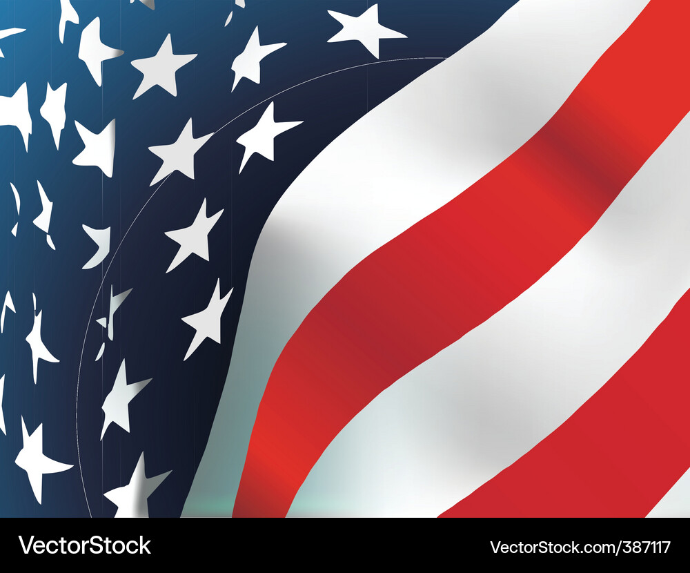 Usa flag Royalty Free Vector Image - VectorStock