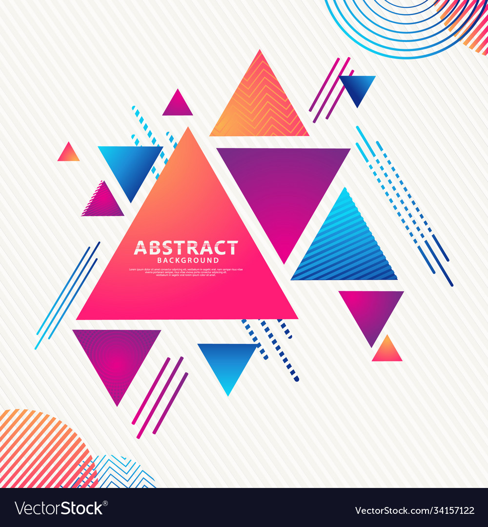 Dynamic and futuristic abstract minimalist