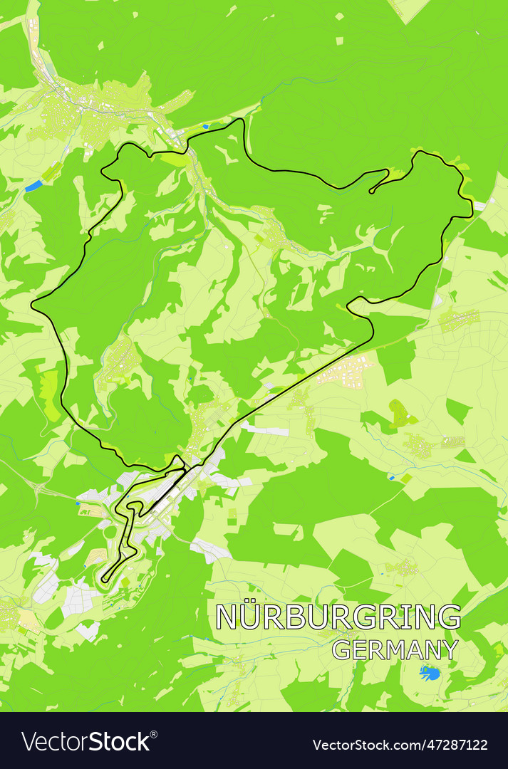 Germany grand prix circuit map