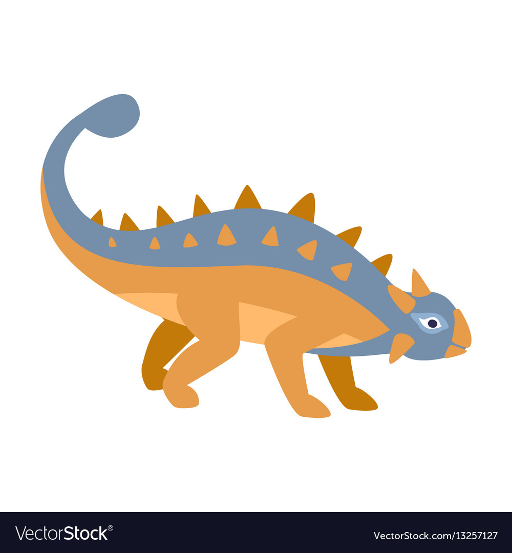 orange ankylosaurus