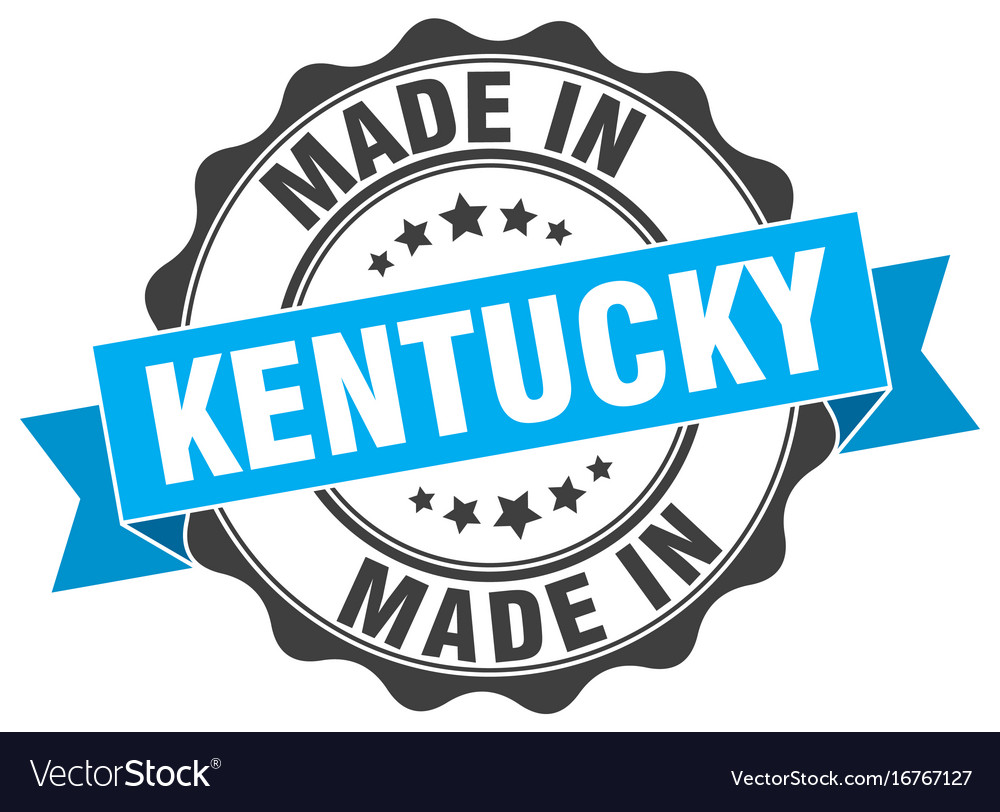 Made in kentucky round seal