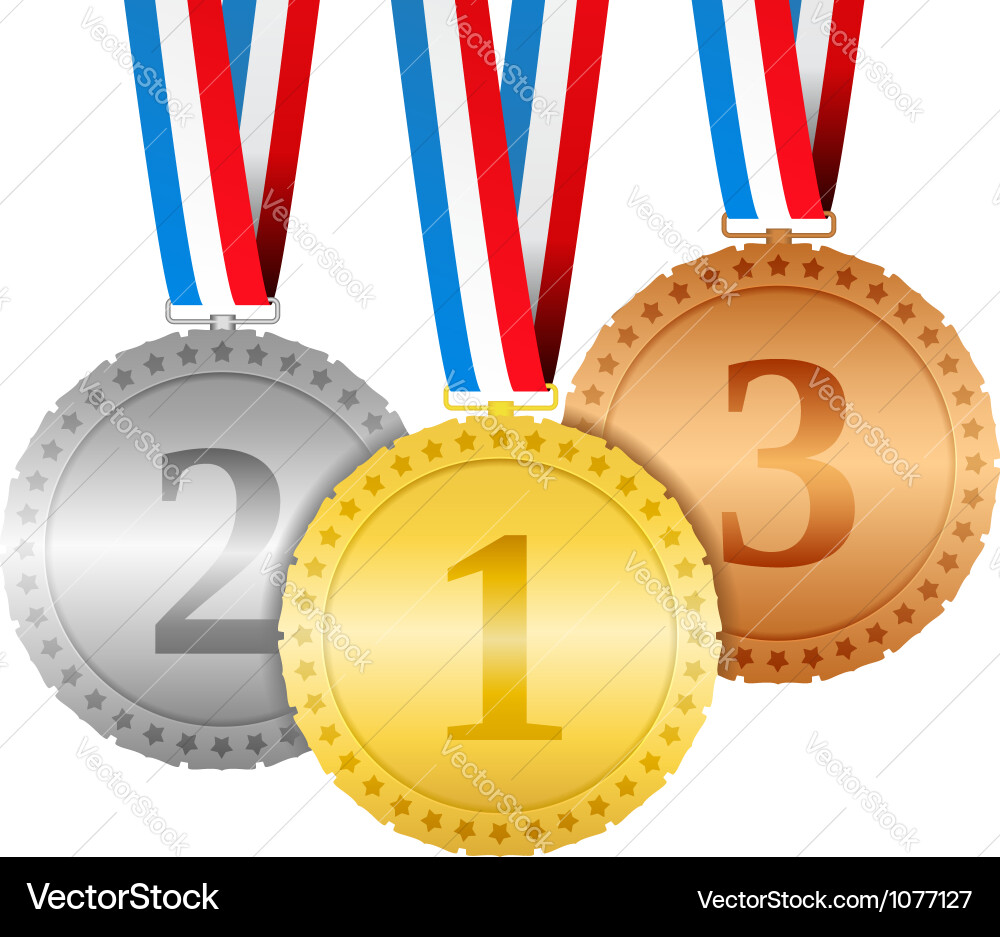 Medals Royalty Free Vector Image - VectorStock