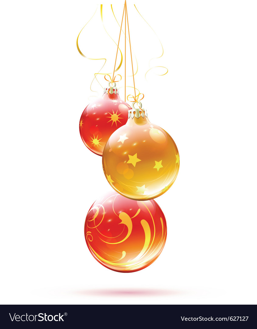 Shiny Christmas Ornaments