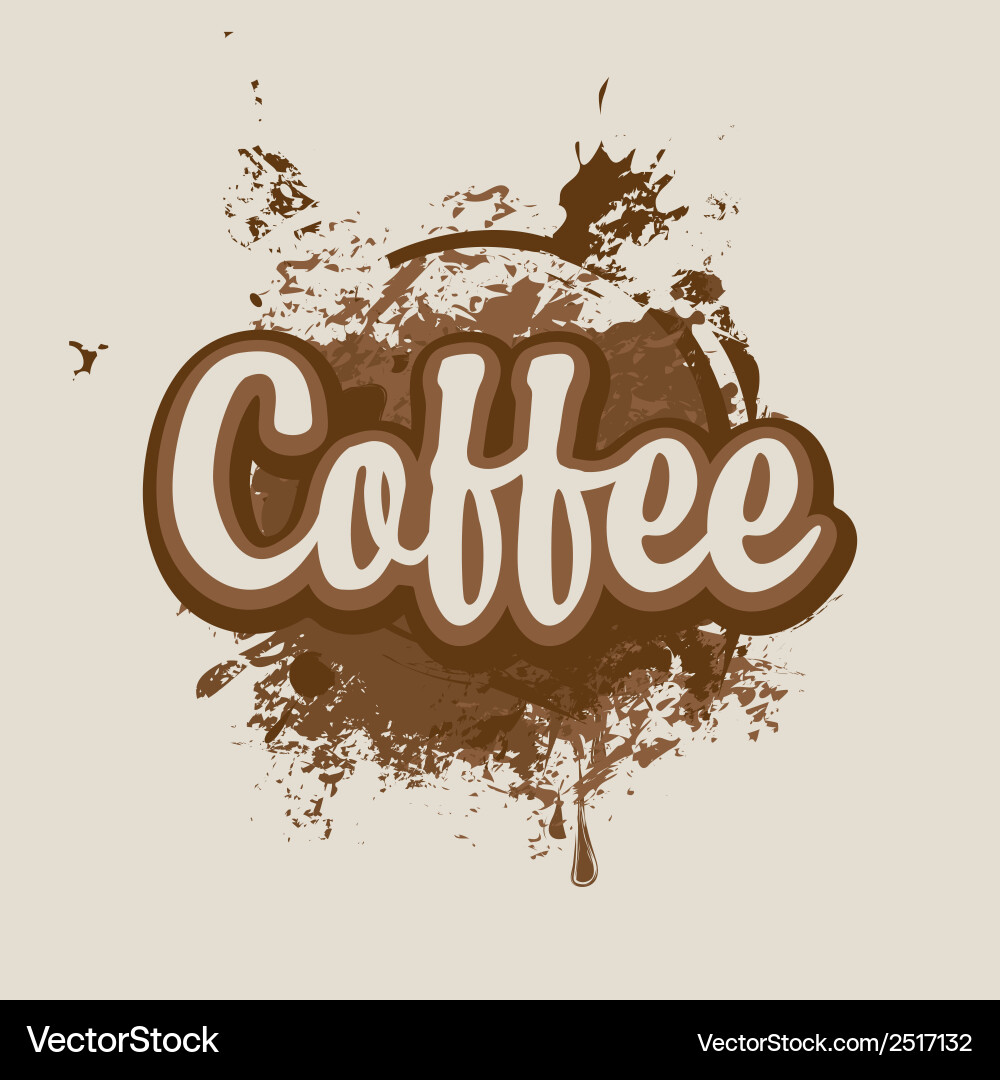 Coffee stains Royalty Free Vector Image - VectorStock