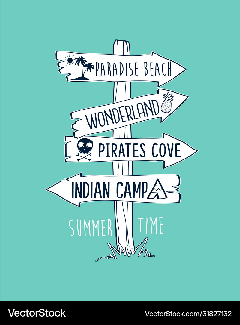 Direction sign Royalty Free Vector Image - VectorStock