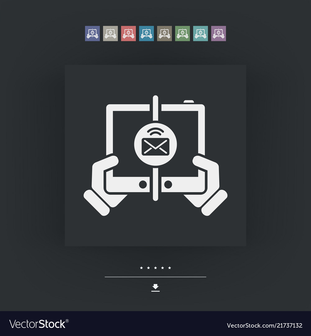 Mail sending icon