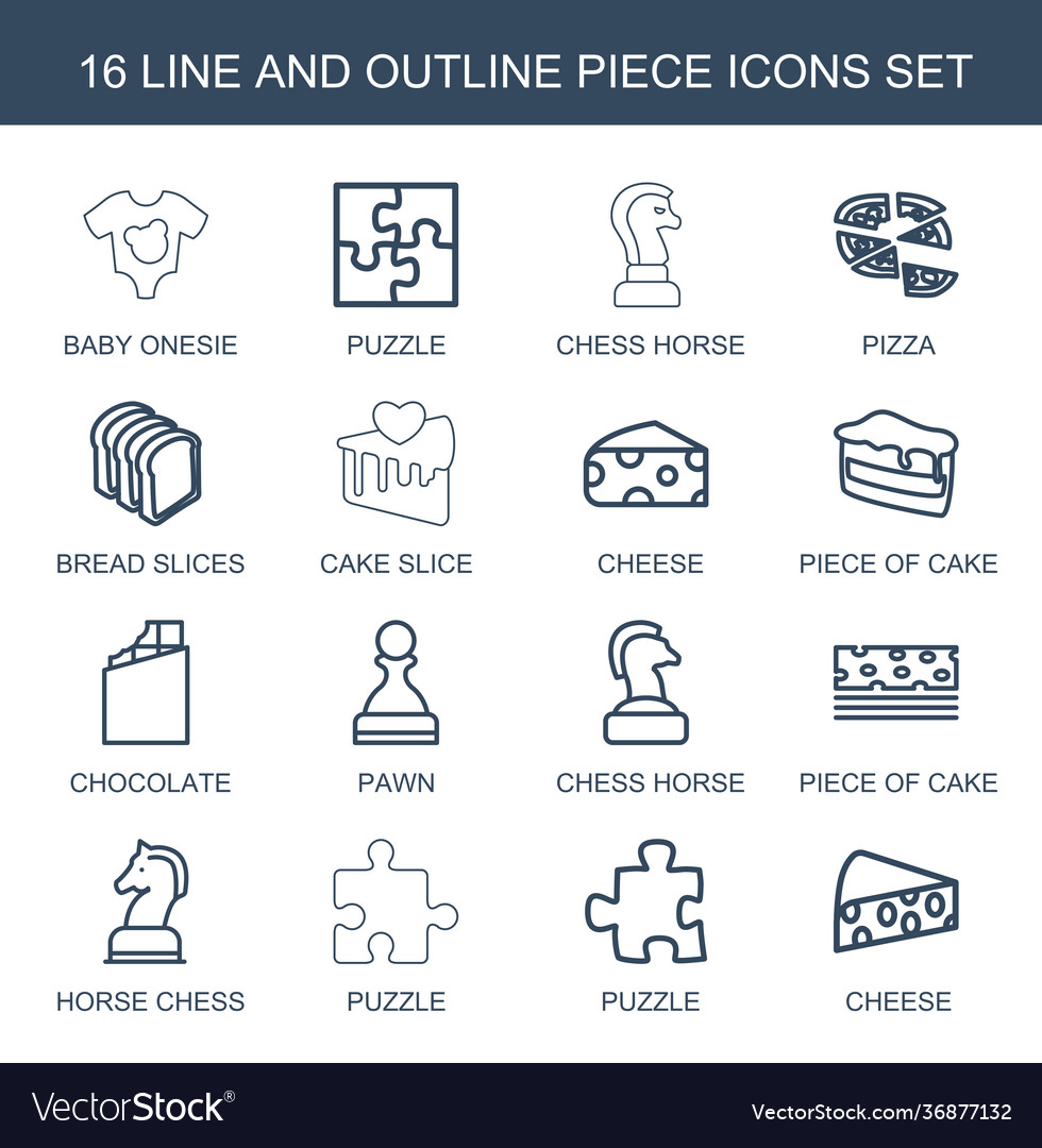 Piece icons