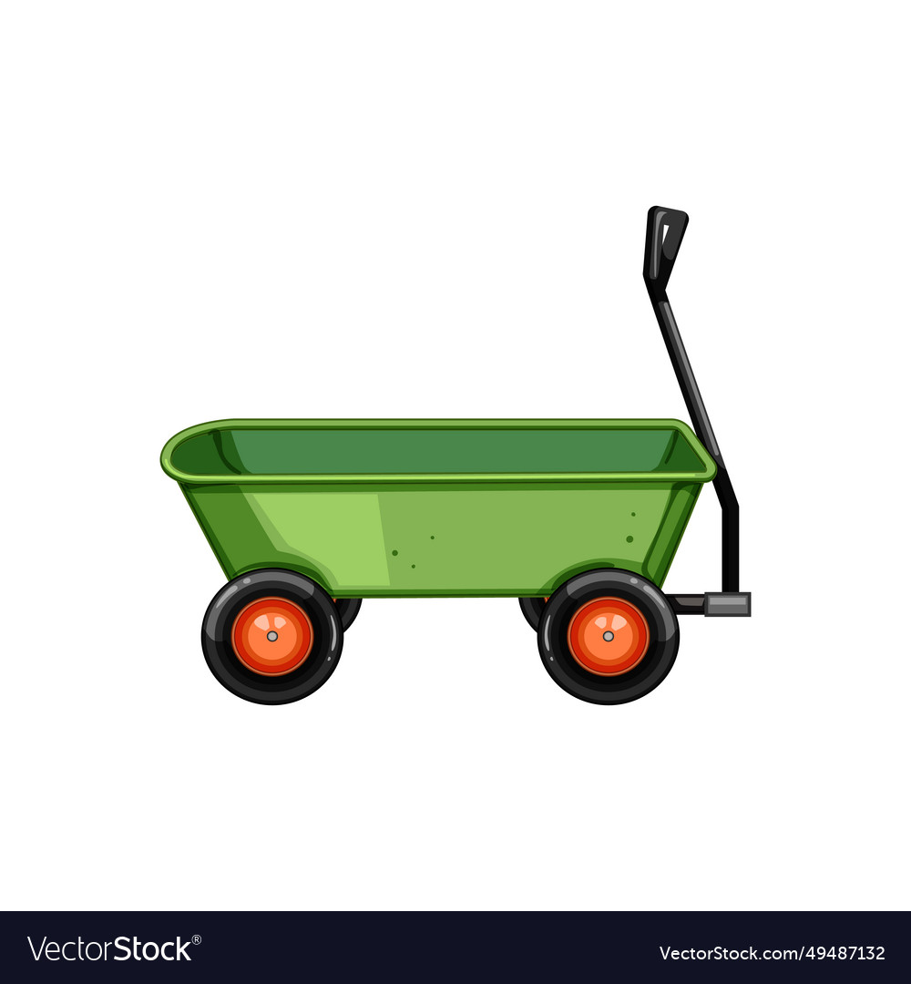 Wheel wheelbarrow cartoon