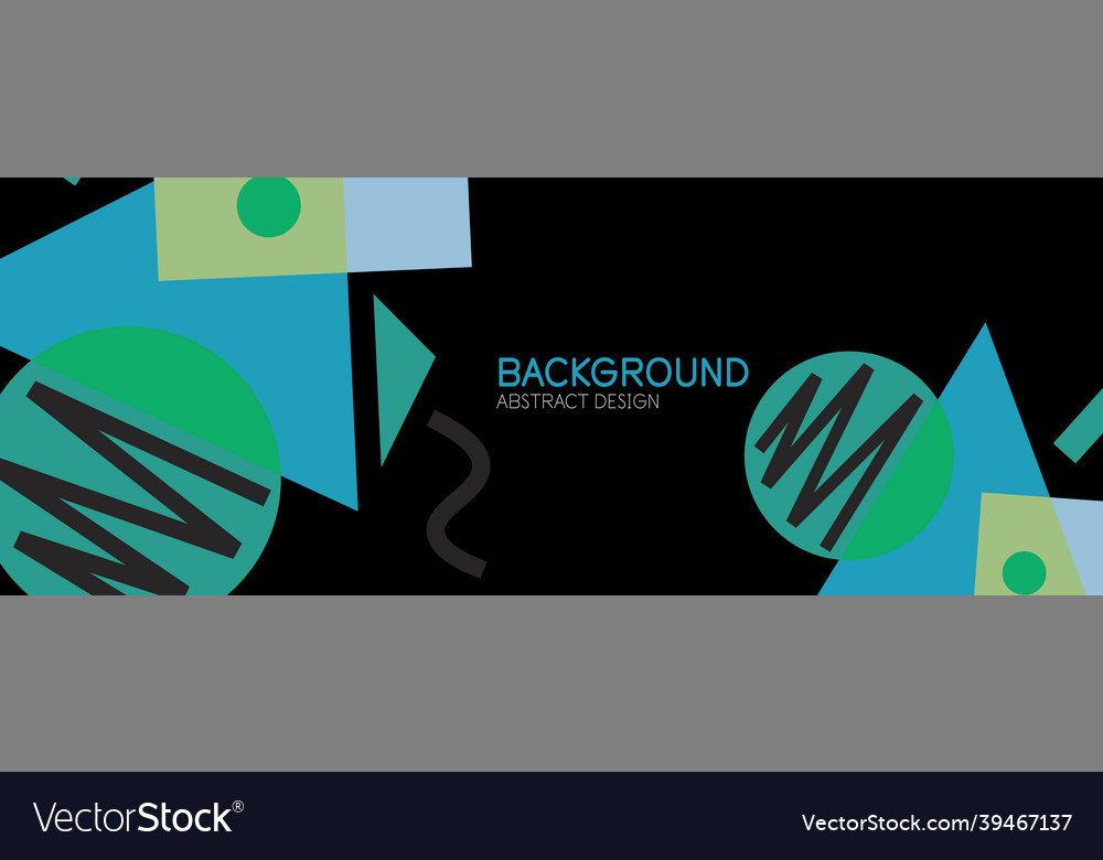 Abstract background blocks lines triangles vector image Abstract background blocks lines triangles