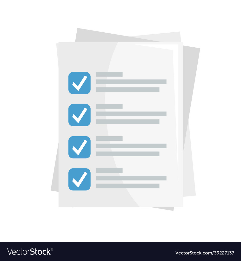 Check marks list