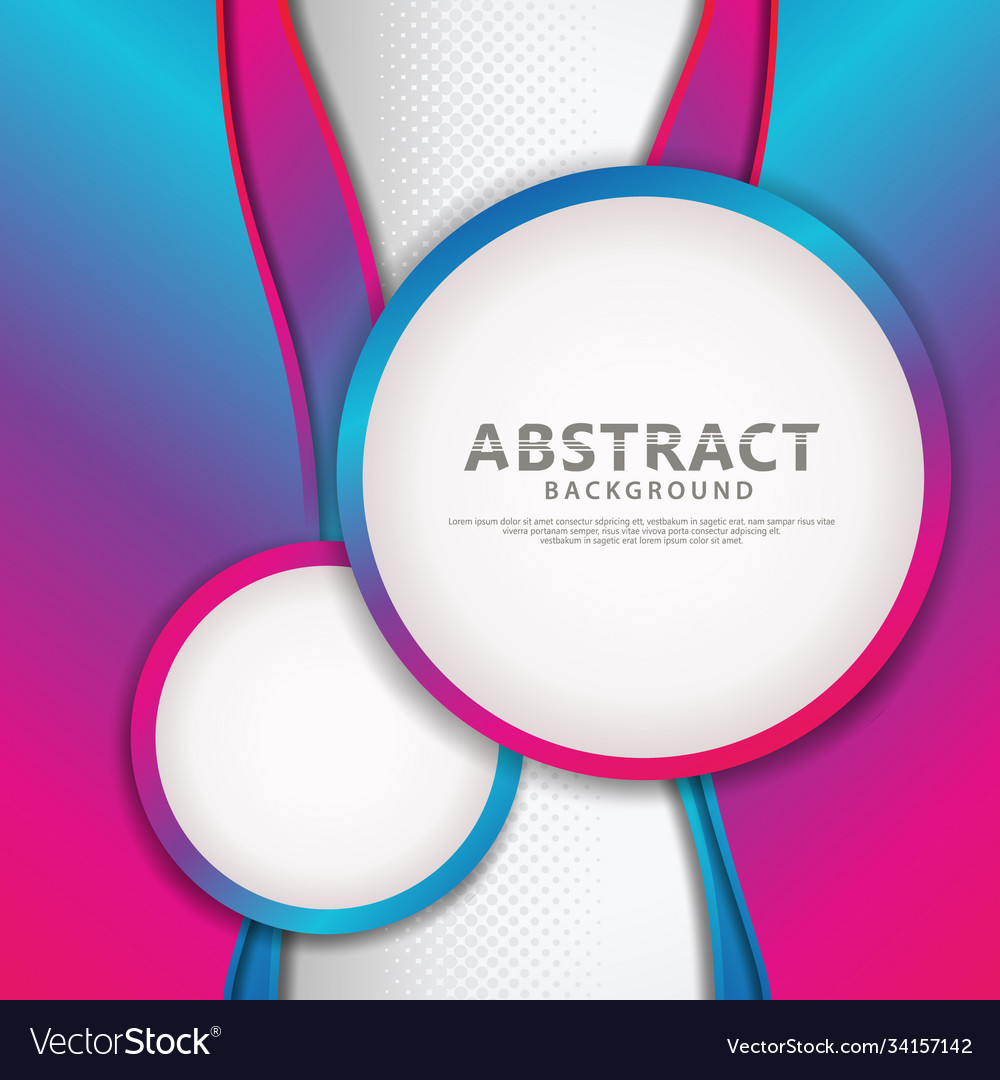 Abstract circle geometric pattern design Vector Image Abstract circle geometric pattern design