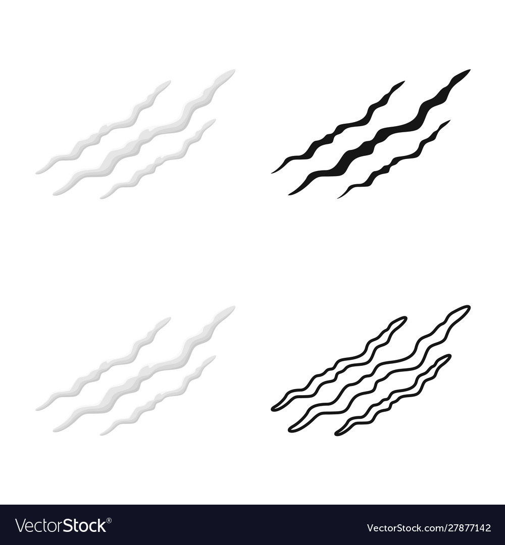 Isolated object track and cocaine symbol