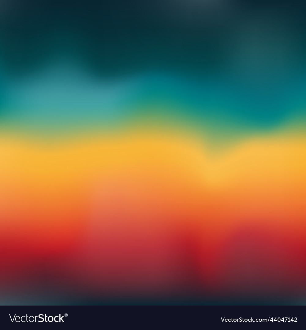 Vivid colorful faded retro gradient empty
