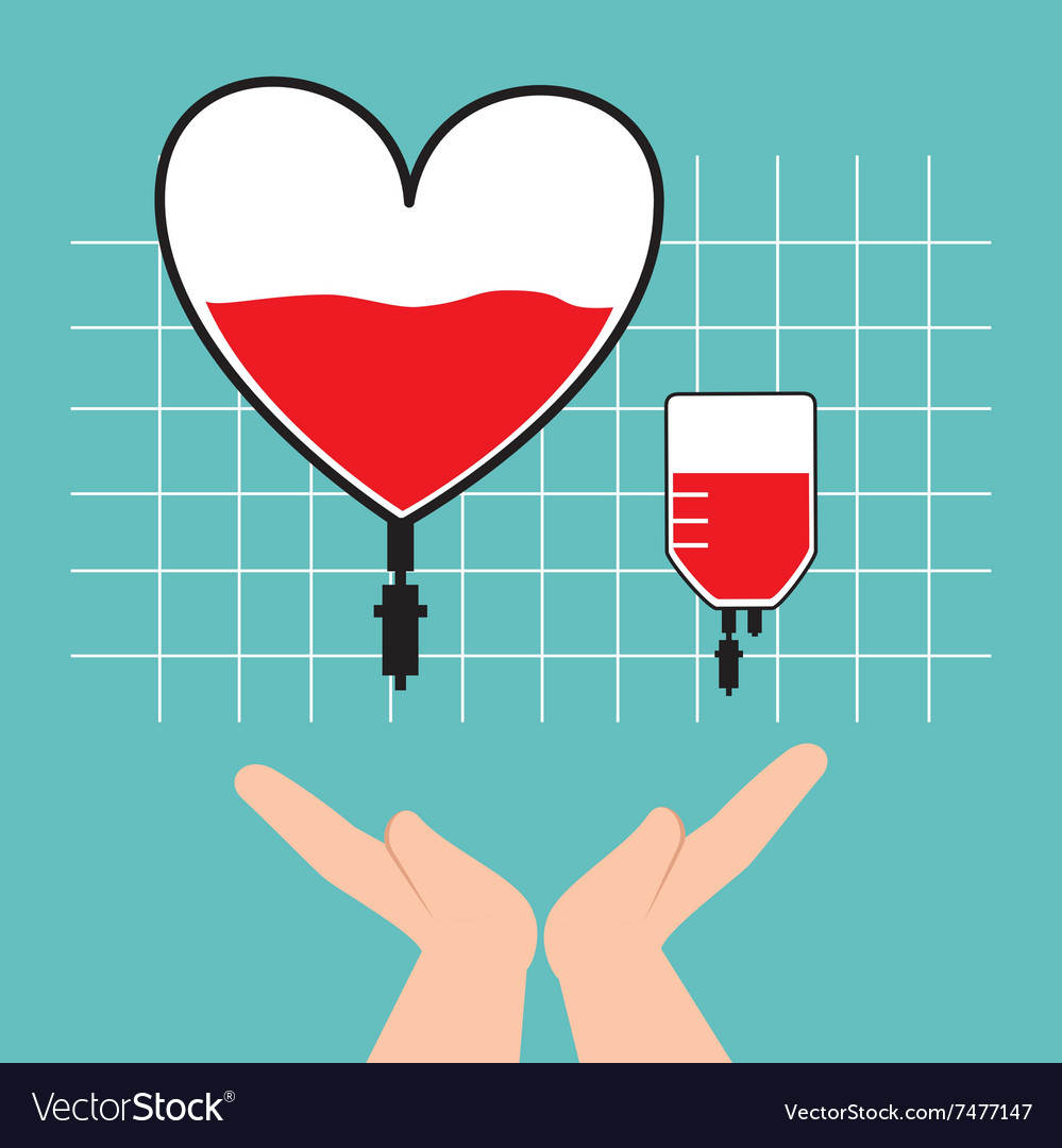 Blood Donation Campaign Royalty Free Vector Image