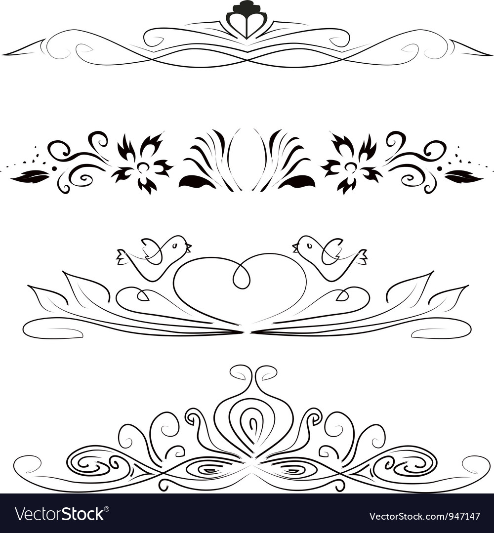 Set of design elements