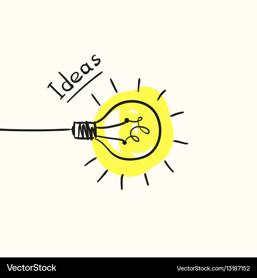 Bulb Royalty Free Vector Image - VectorStock