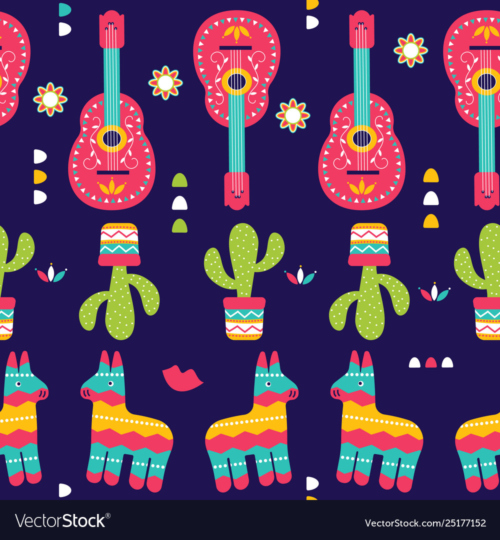 Cinco de mayo seamless pattern for festival