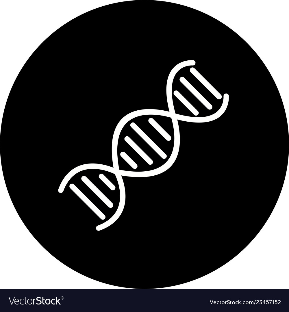 Dna icon Royalty Free Vector Image - VectorStock