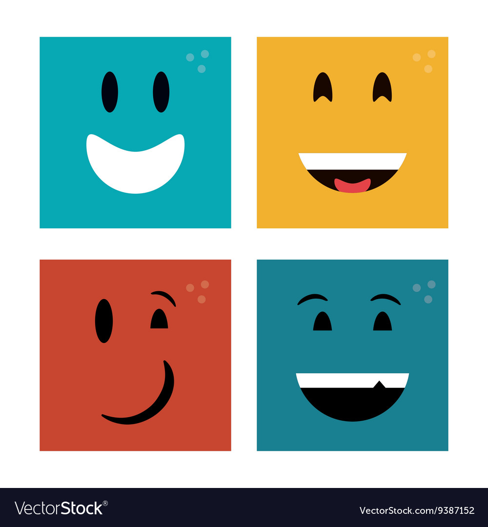 Gesicht Design Cartoon Ikone weiß Hintergrund