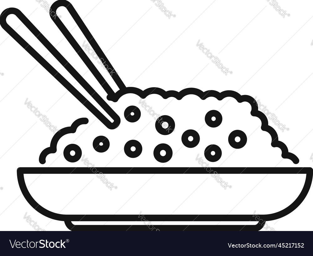 floating-market-rice-food-icon-outline-royalty-free-vector