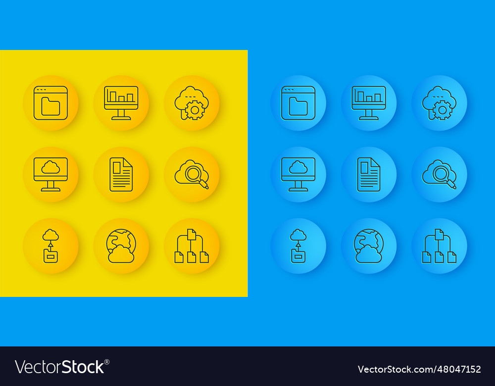 Set line cloud technology data transfer file