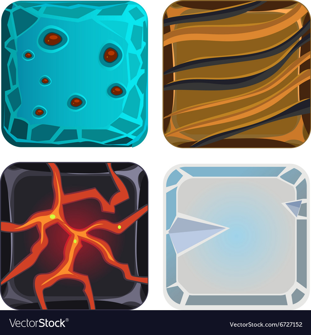 Texture & Material Icon Set
