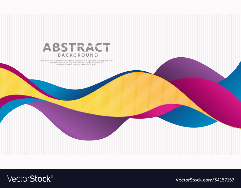 Abstract background with moving colorful dynamic