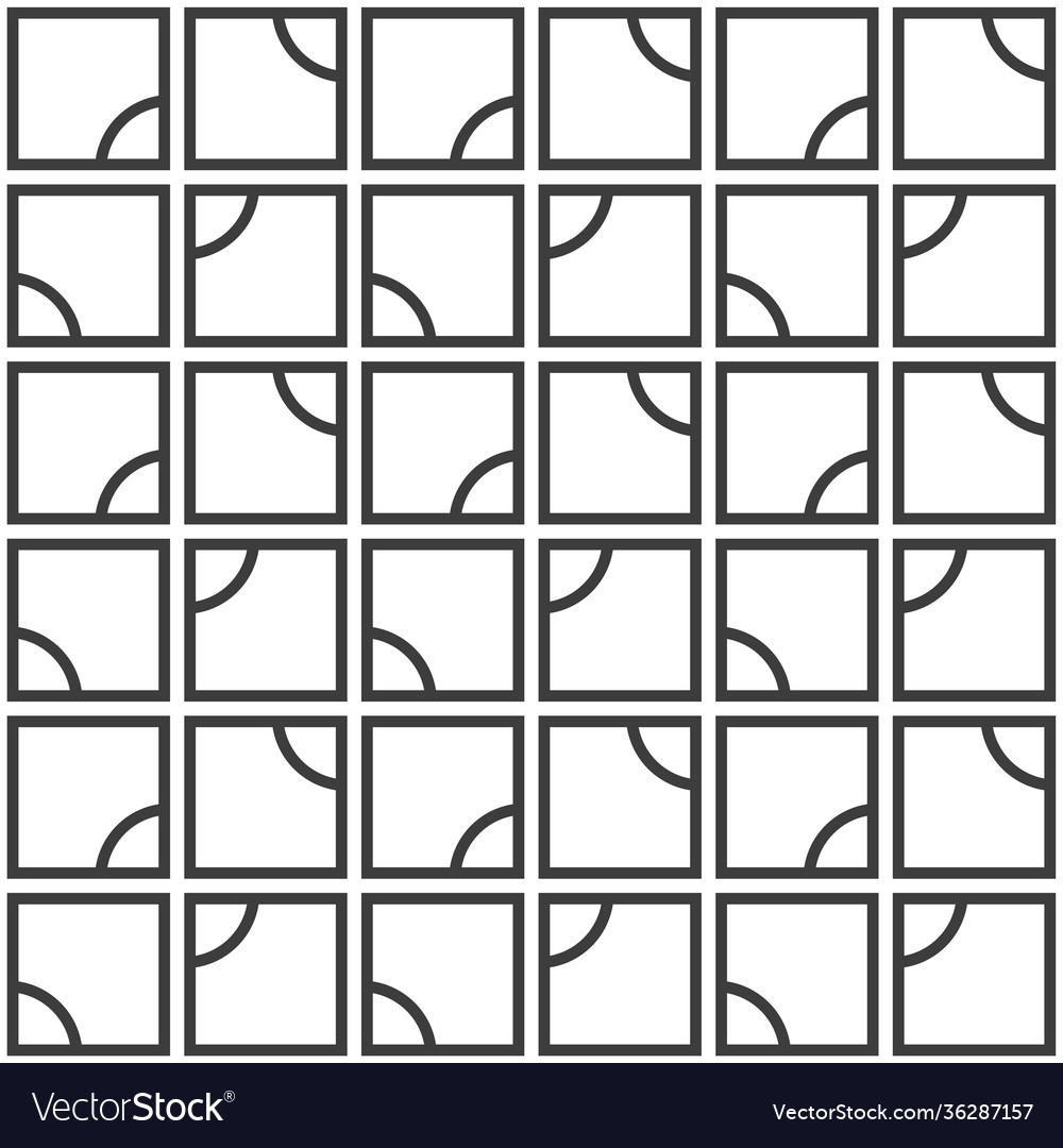 Abstract seamless pattern repeating geometric