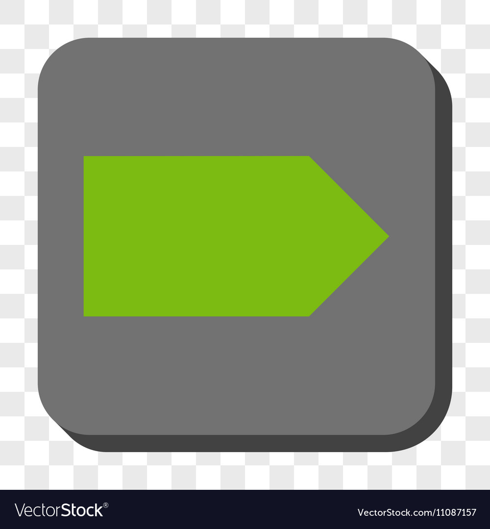 Direction right rounded square button