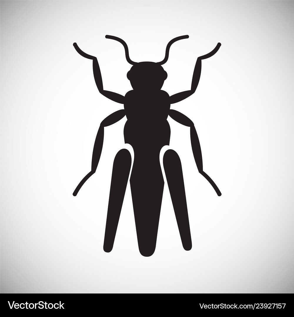 Pest icon on white background for graphic and web Vector Image