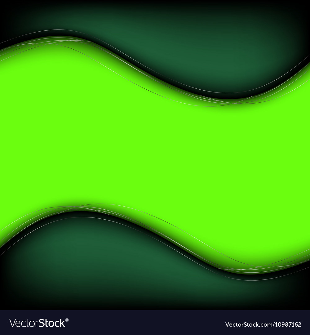 Abstract green background with lines