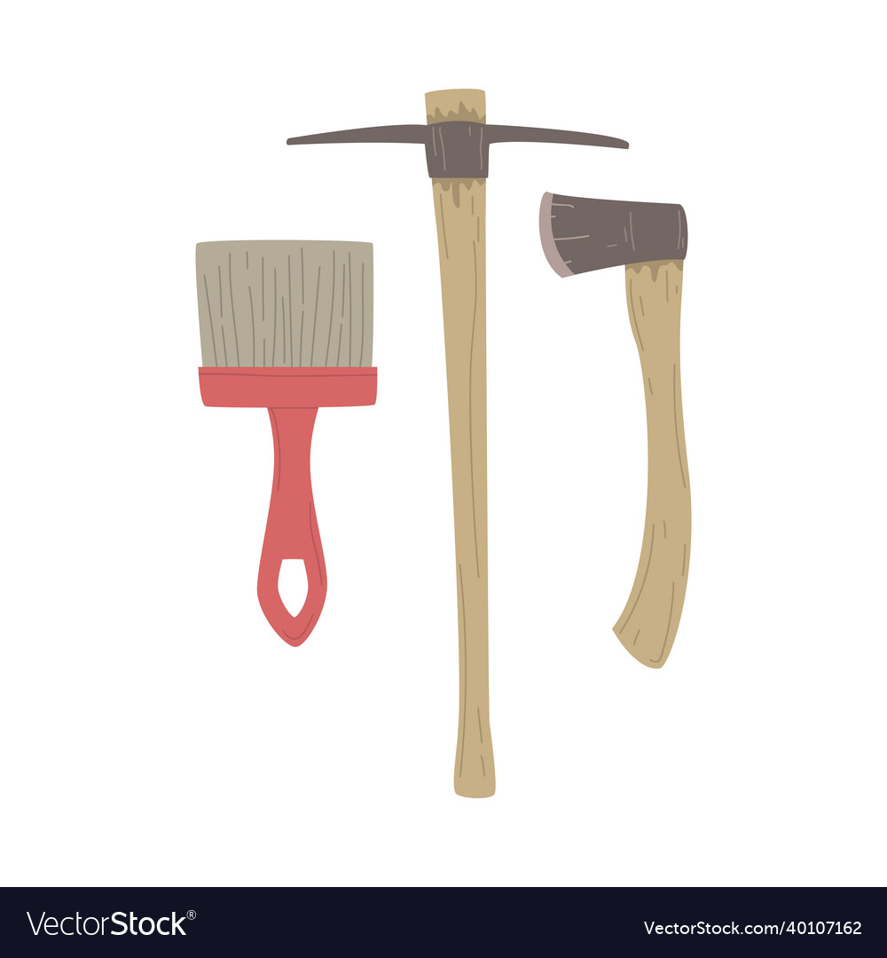 Brush and pickaxe as tools for archeology