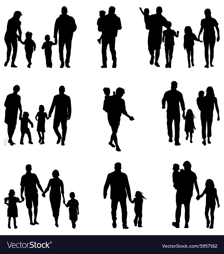 Families Royalty Free Vector Image - VectorStock