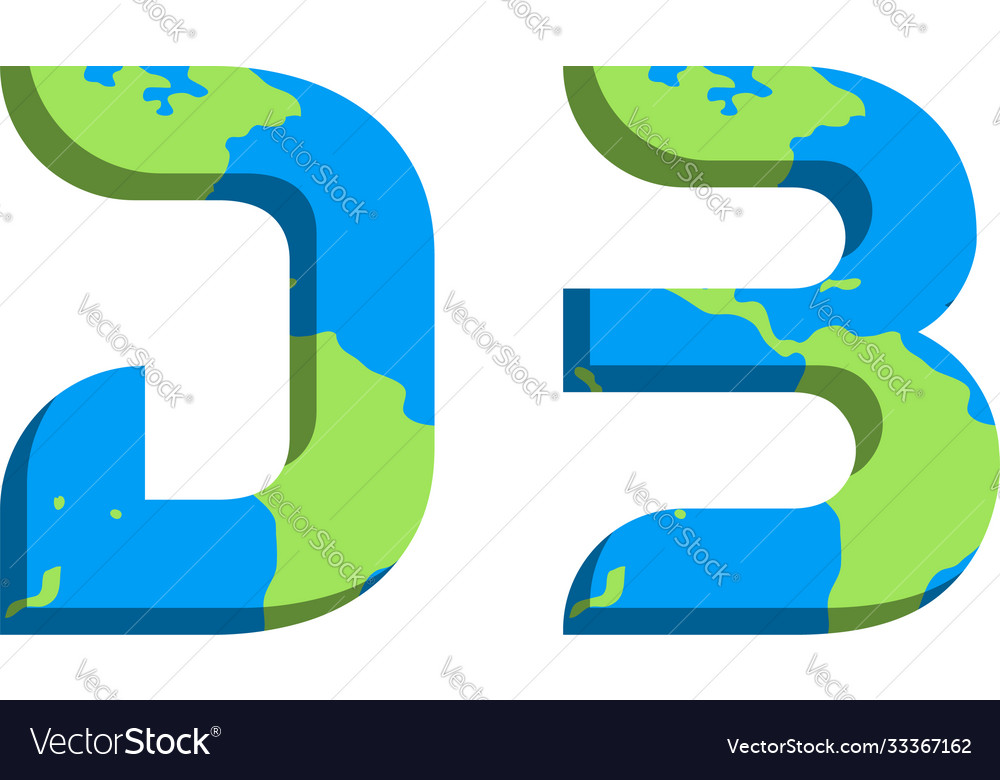 Original db Logo Design mit Weltkarte Stil Vector Image Original db Logo Design mit Weltkarte Stil