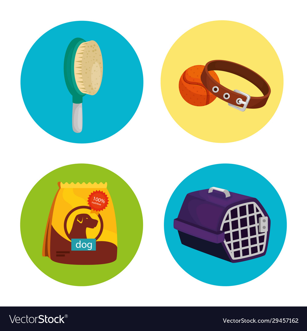 Set icons for animals in frame circular