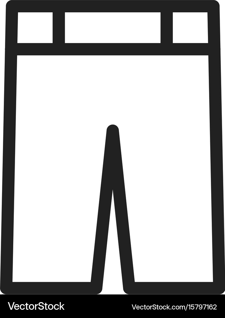 Shorts Royalty Free Vector Image - VectorStock