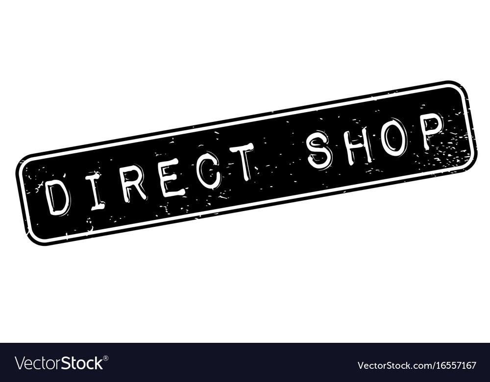 Direct shop rubber stamp Royalty Free Vector Image