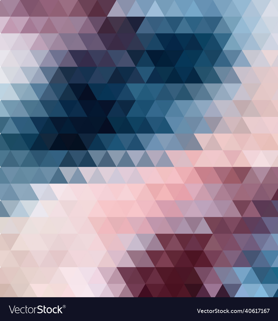 Geometric retro background pattern