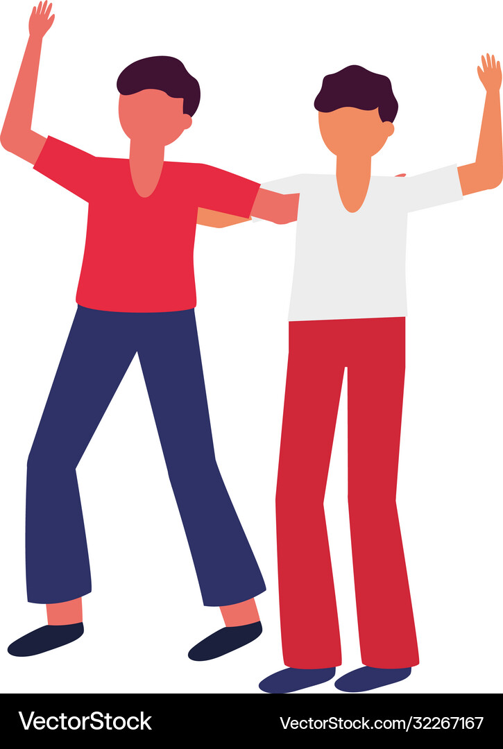 Isolated Men Avatars Design Royalty Free Vector Image