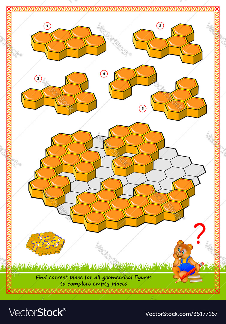 Logic puzzle game for smartest need to find vector image Logic puzzle game for smartest need to find