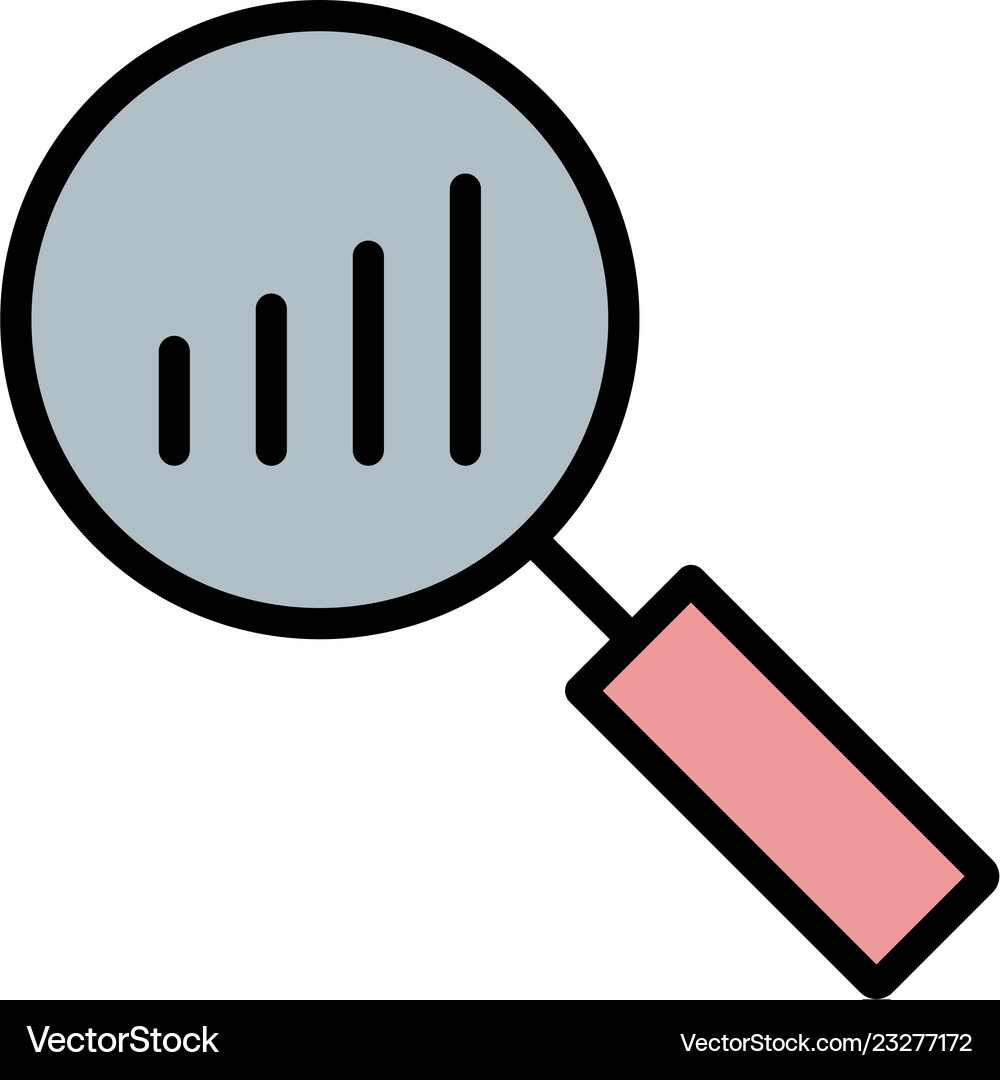 Analysis icon Royalty Free Vector Image - VectorStock